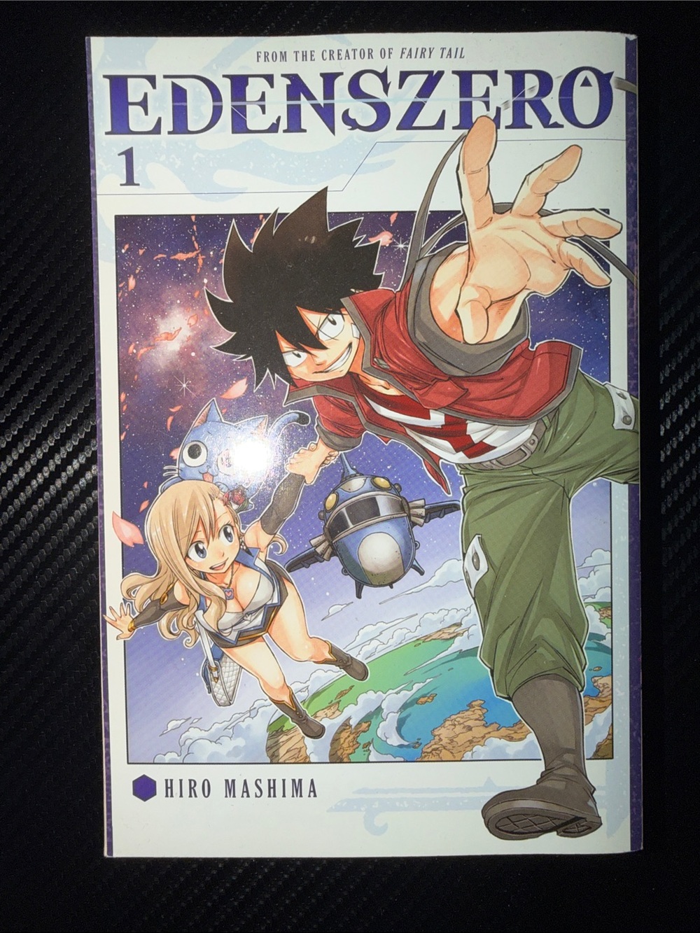 Edens Zero Vol. 1 Manga by Hiro Mashima - White, Purple, Green, Red